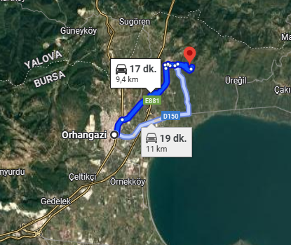 BURSA ORHANGAZİ YENİKÖY MAH.536M² ZEYTİNLİK SATILIK - BURSA ORHANGAZİ fotoğraf 6